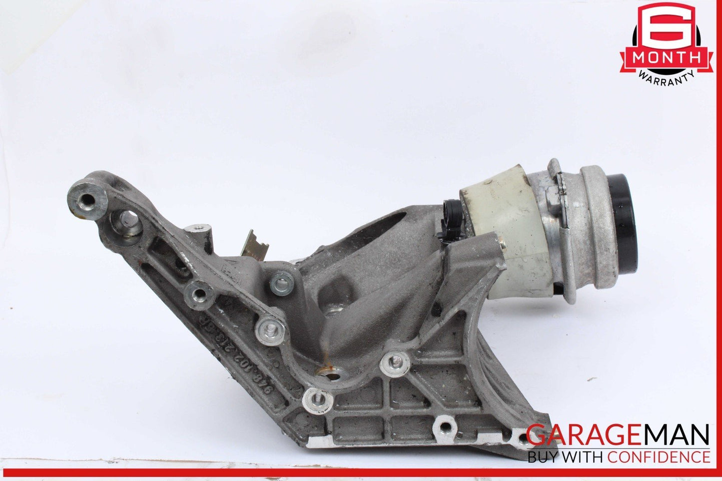 03-06 Porsche Cayenne S 955 Engine Left Side Mount Bracket w/ Motor