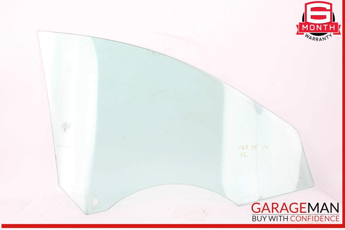 14-18 Mercedes W117 CLA45 AMG Front Left Driver Side Door Window Glass OEM