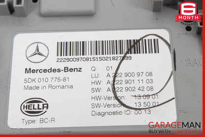 15-18 Mercedes W205 C300 C400 C350e Rear Trunk SAM Control Module Unit