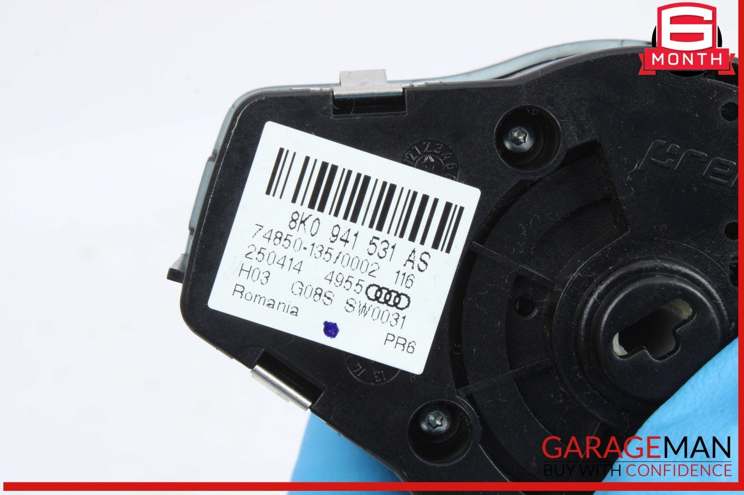 09-16 Audi SQ5 A5 A4 Head Light Fog Light Switch Black 8K0941531AS OEM