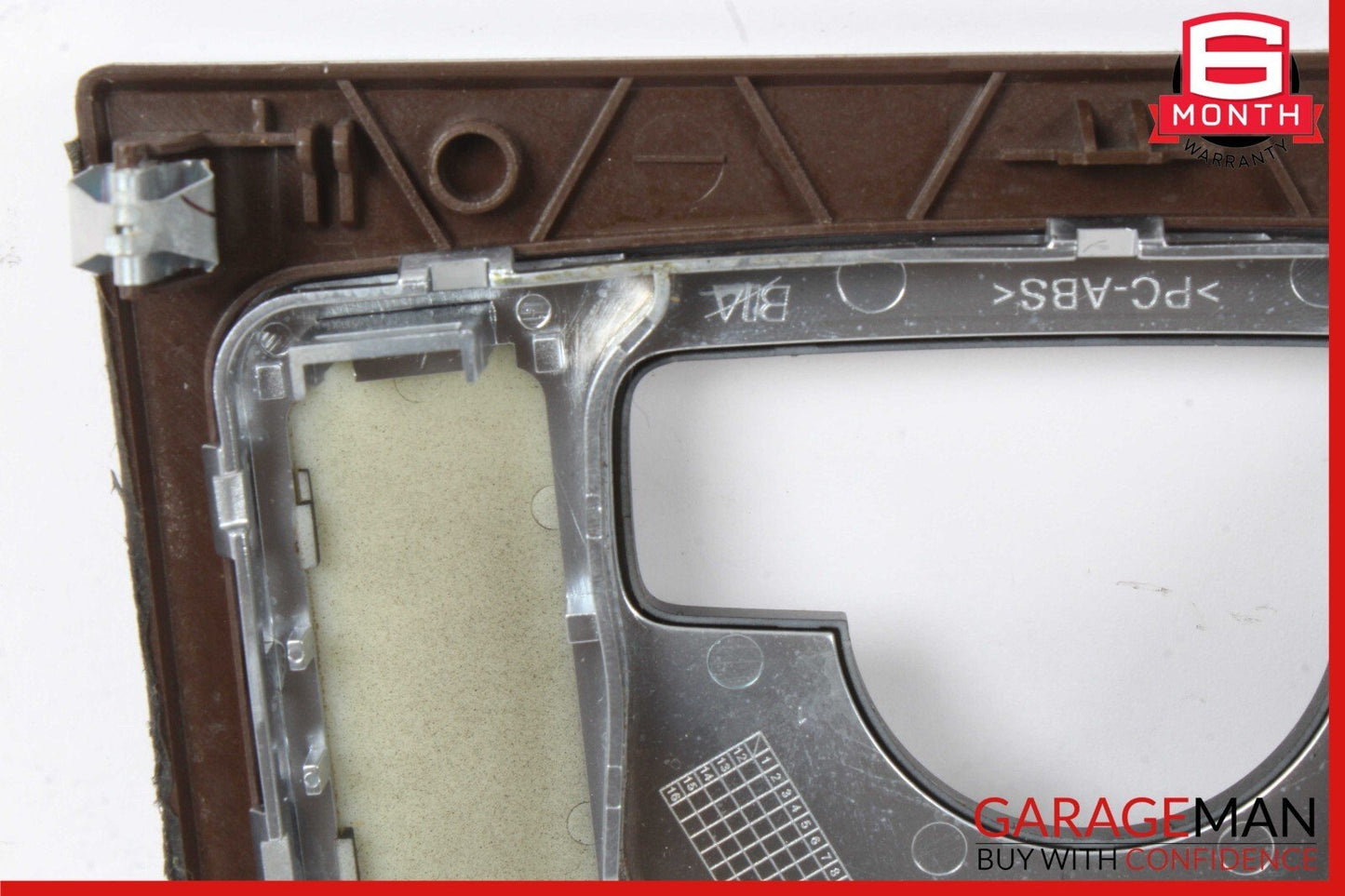 10-13 Mercedes W212 E350 E400 E550 Center Console Switch Trim Bezel Wood OEM