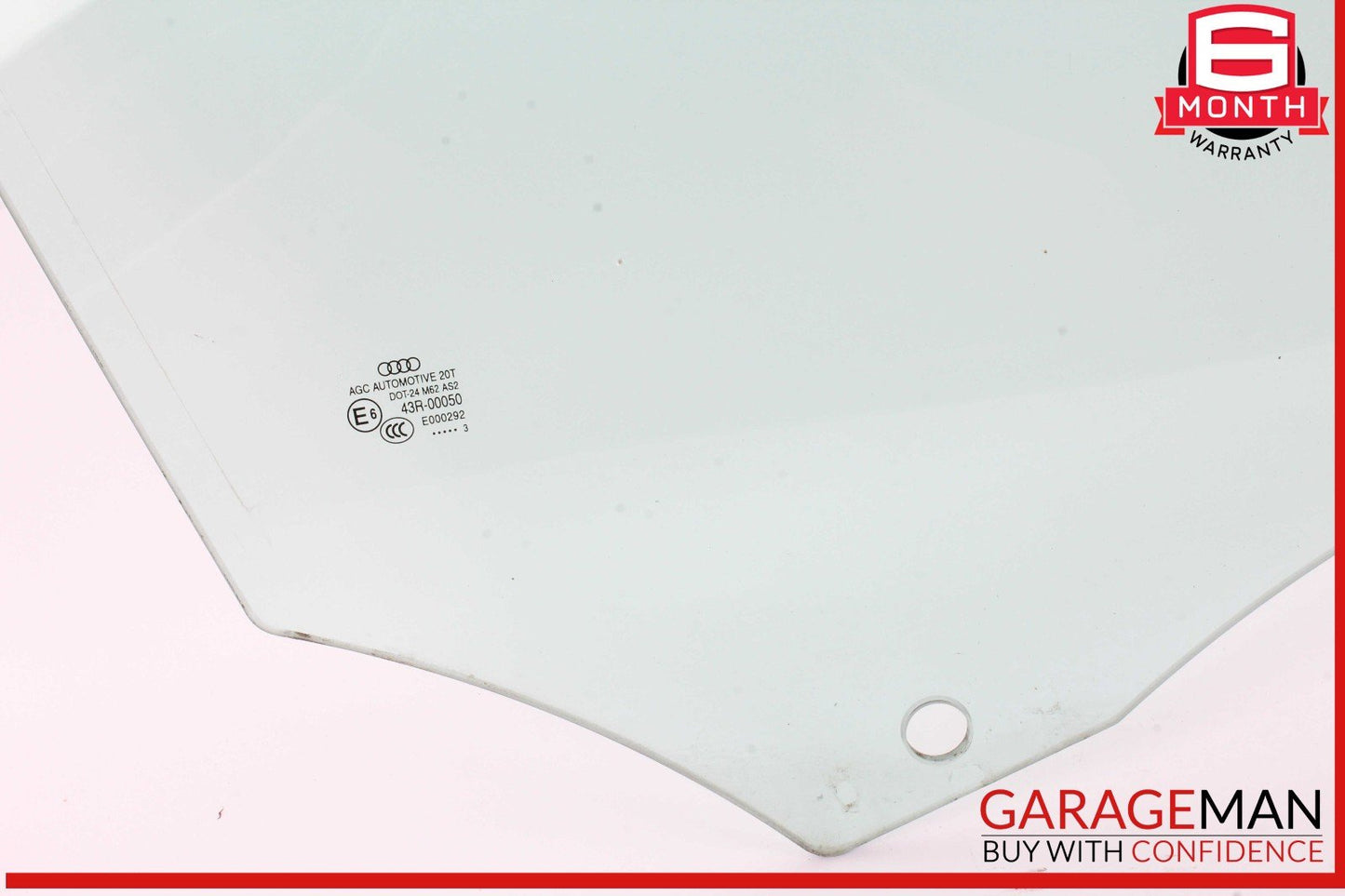 13-17 Audi Q5 Front Right Passenger Side Door Window Glass OEM
