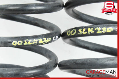 97-04 Mercedes R170 SLK230 Front Right & Left Shock Absorber Coil Spring Set OEM