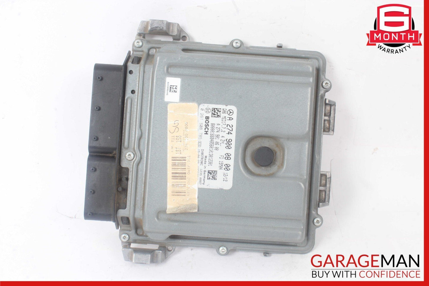 15-20 Mercedes W205 C300 GLC350e E300 M274 2.0L ECU ECM Engine Control Module