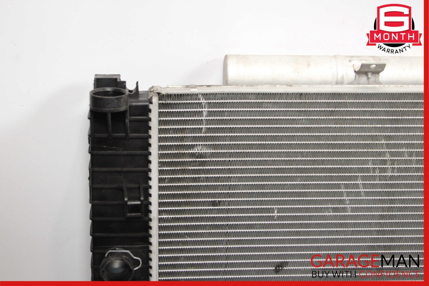 03-09 Mercedes CLS500 E500 Engine Cooling Radiator AC A/C Air Condenser Assembly