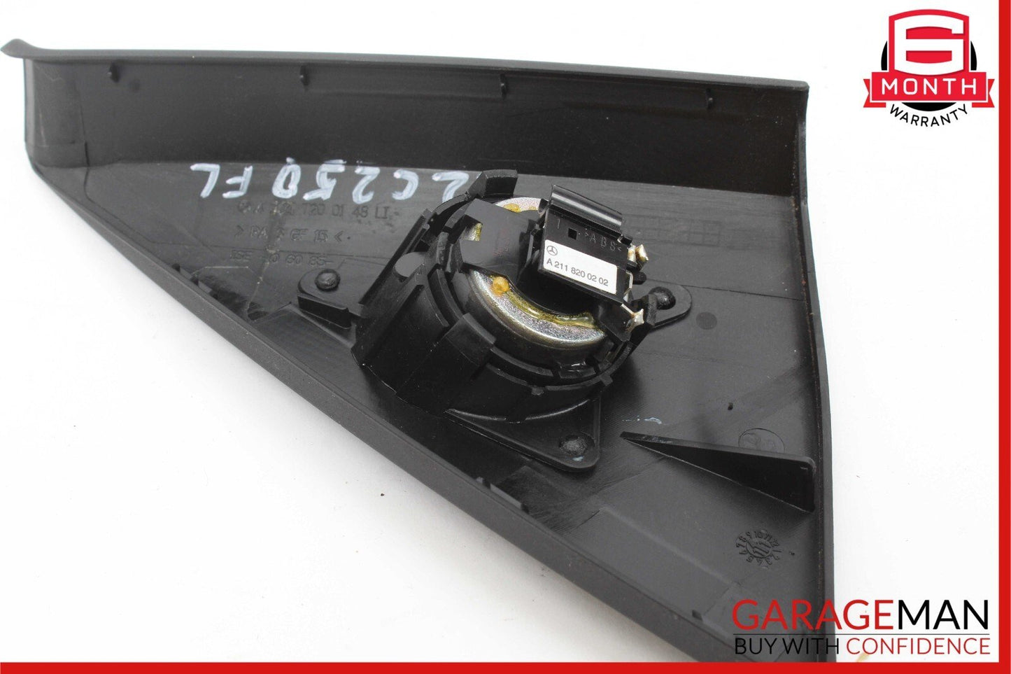 08-14 Mercedes W204 C250 C63 AMG Sedan Front Left Side Door Tweeter Cover Panel