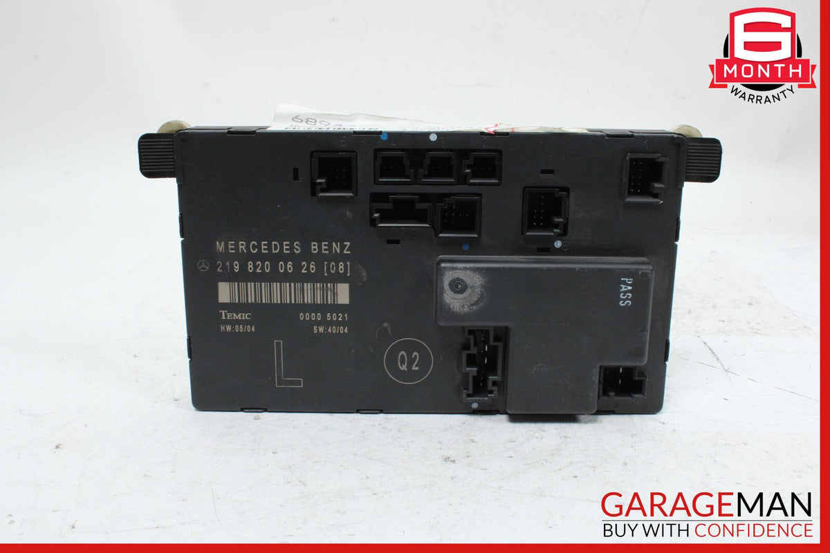 06-11 Mercedes W219 CLS500 CLS63 AMG Front Left Side Door Control Module