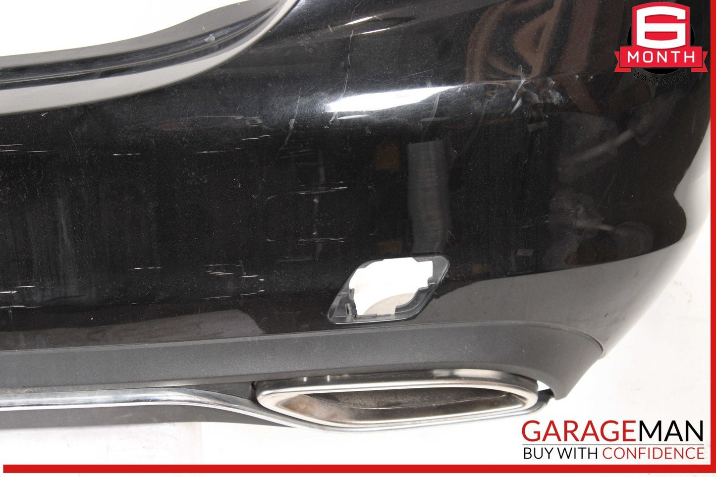 15-18 Mercedes W205 C300 Sedan Base Rear Bumper Cover Assembly OEM