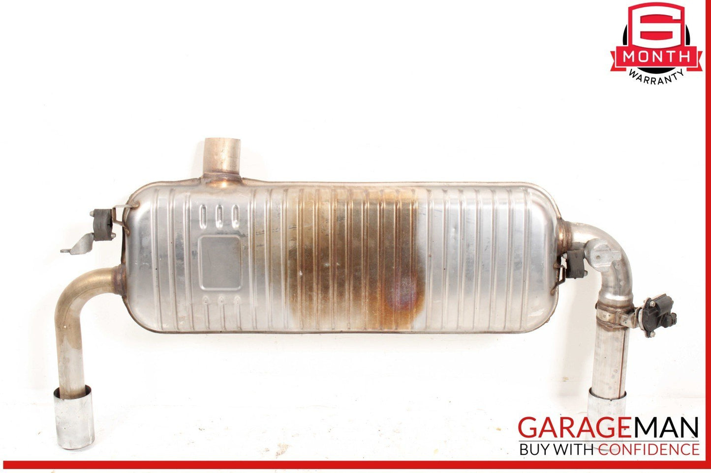16-22 BMW X1 F48 2.0L Engine Rear Exhaust Pipe Muffler & Tips OEM