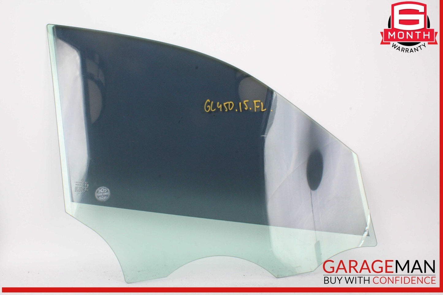 12-19 Mercede X166 GL450 GLE43 AMG GLS550 Front Left Door Window Glass OEM