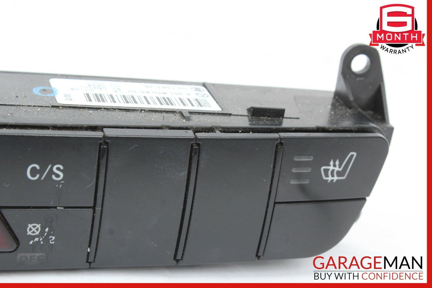 06-10 Mercedes W251 R320 R500 Center Dashboard Hazard ESP Control Switch OEM