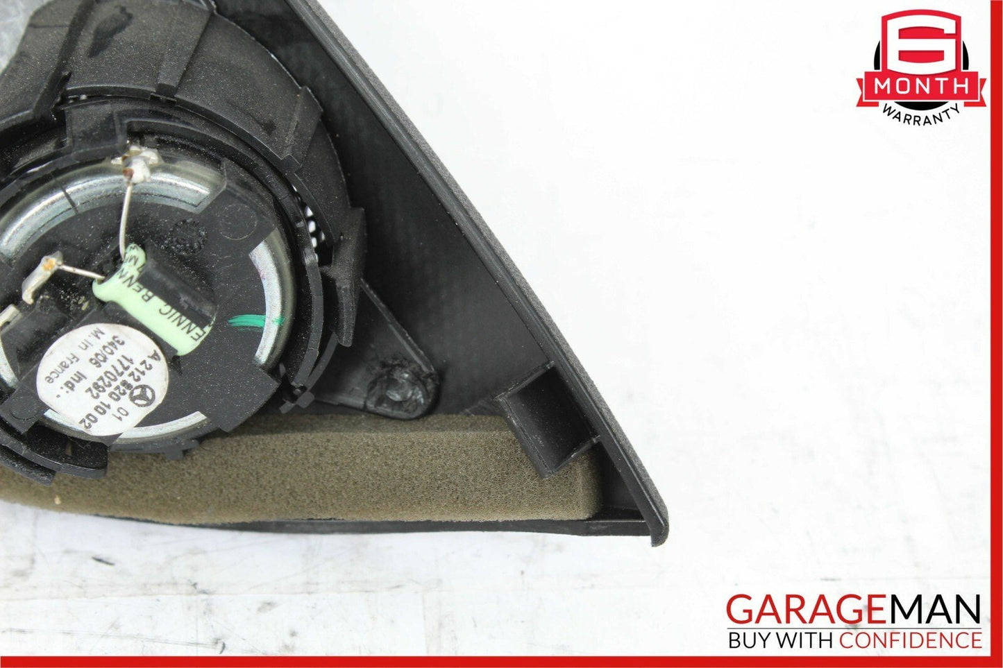 07-13 Mercedes W221 S550 Front Right Passenger Side Tweeter Speaker Cover Black