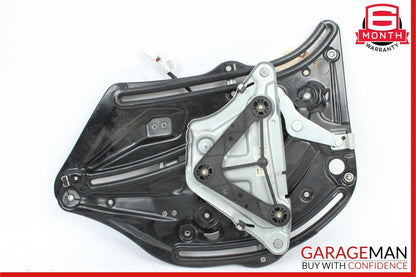 10-16 Mercedes W207 E350 E400 Rear Left Window Regulator Motor Plate Frame Assy