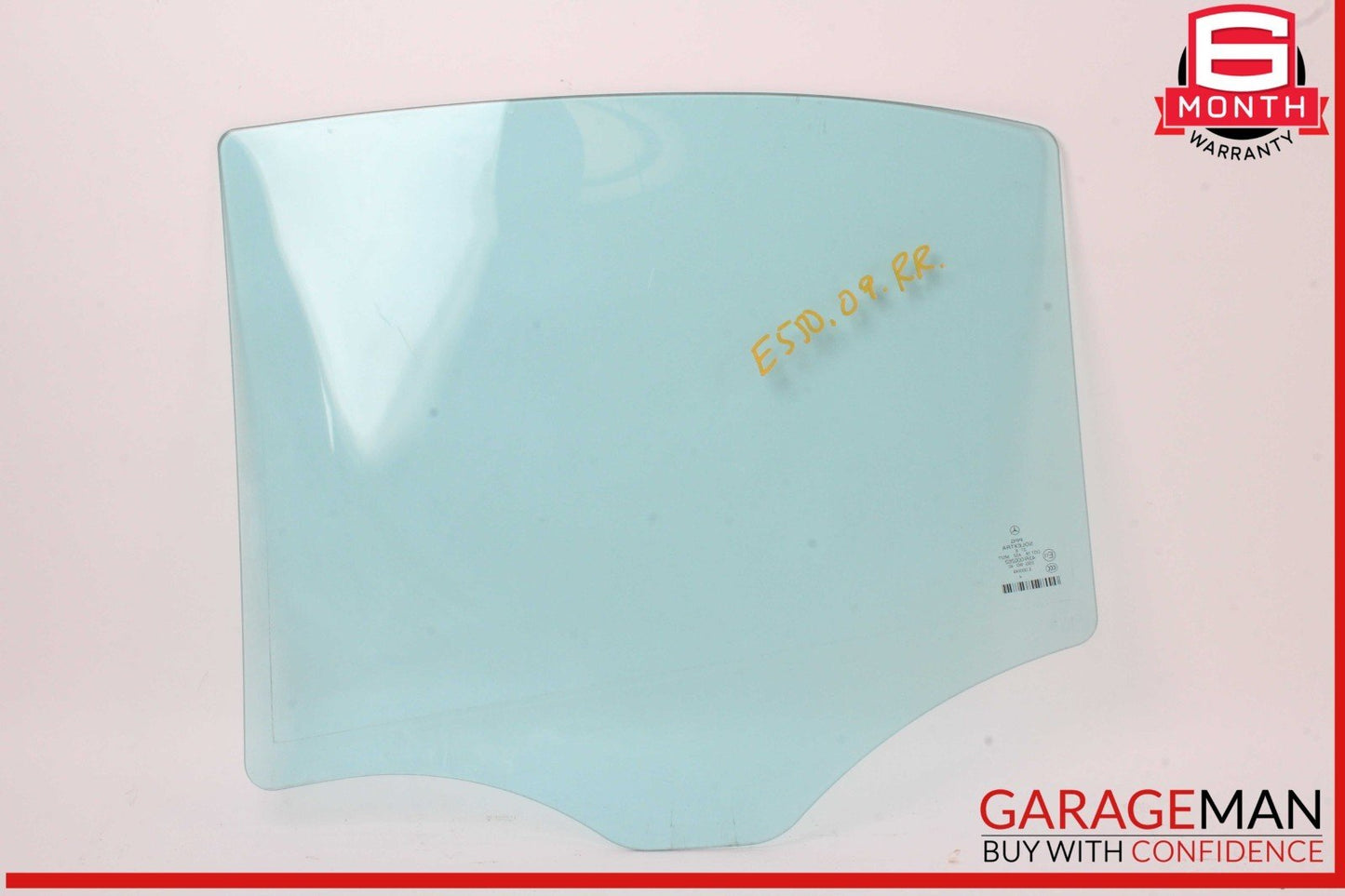 03-09 Mercedes W211 E550 E500 Rear Right Side Door Window Auto Glass OEM