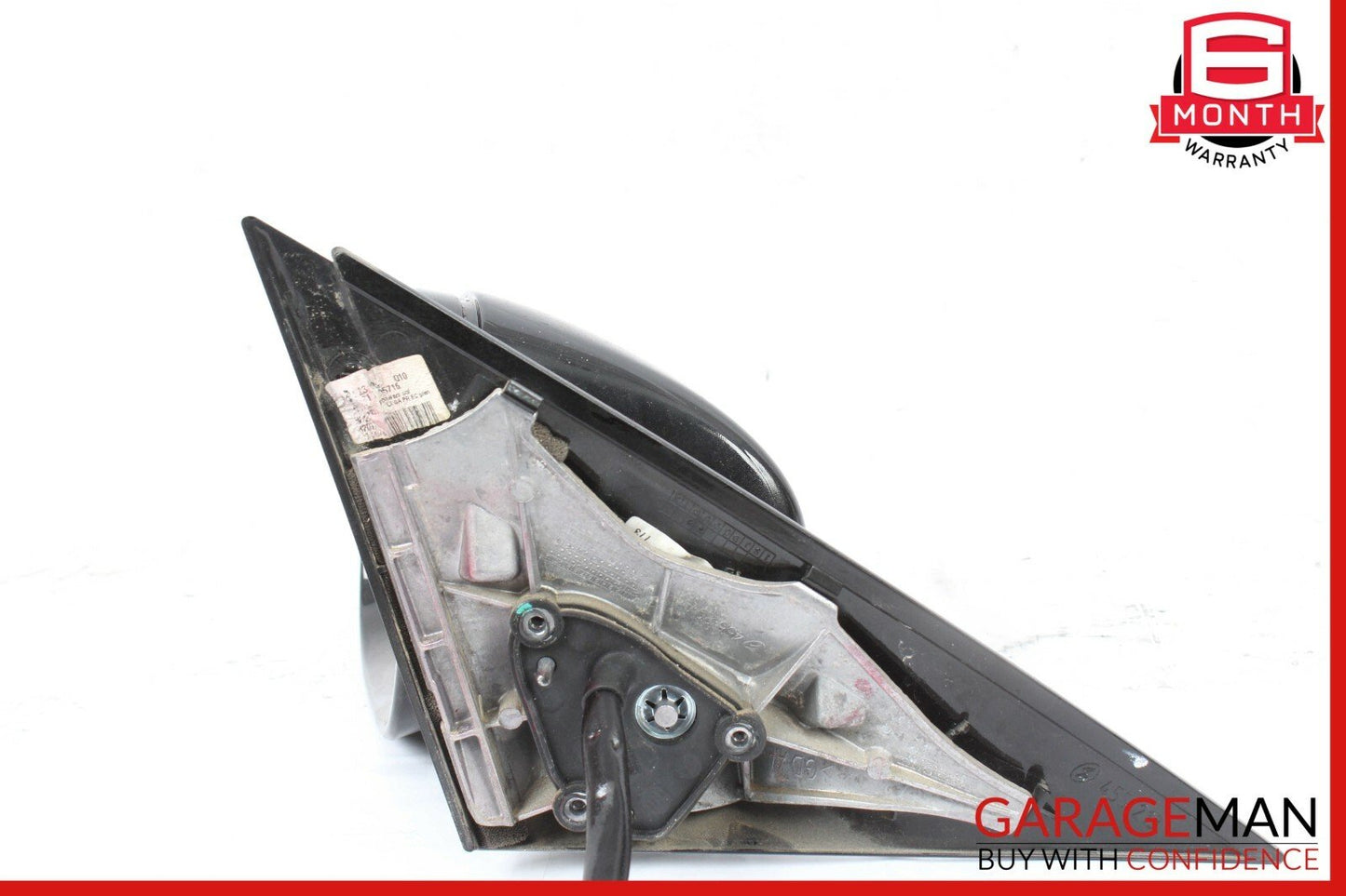 07-09 Mercedes W221 S550 Front Left Side Mirror Door Rear View Black OEM