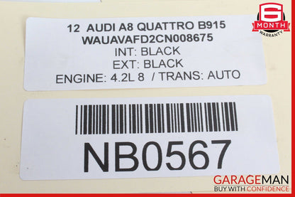 11-18 Audi A8 Rear Right Side Door Lock Latch Actuator OEM