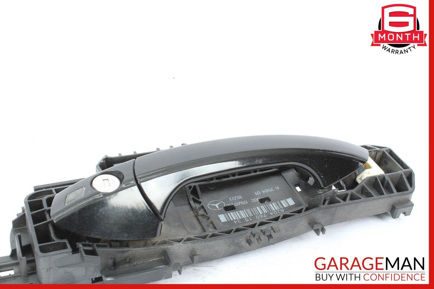 08-14 Mercedes W204 C250 C300 Front Left Side Exterior Door Handle Black OEM