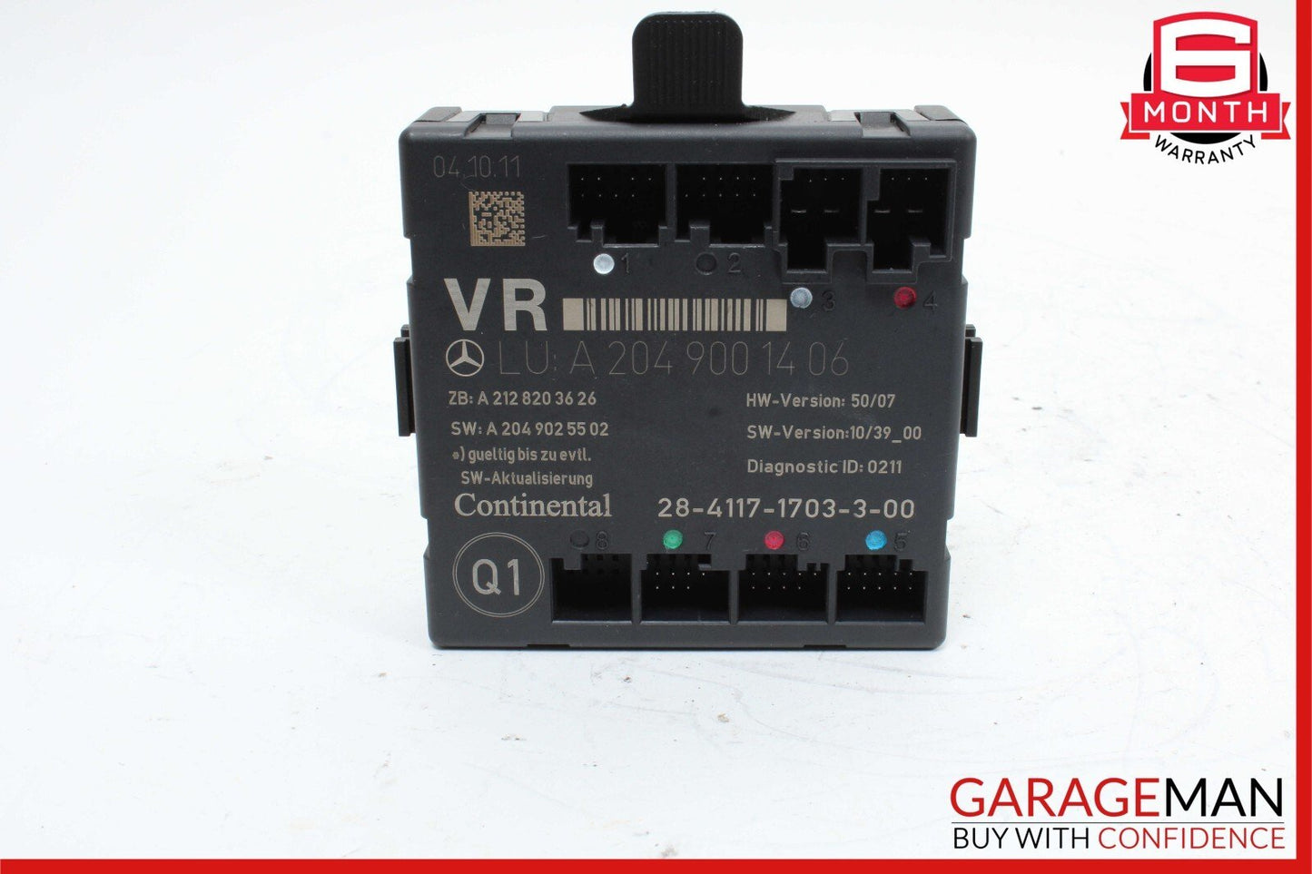 08-18 Mercedes W204 C250 C300 C350 Front Right Side Door Control Module Unit OEM