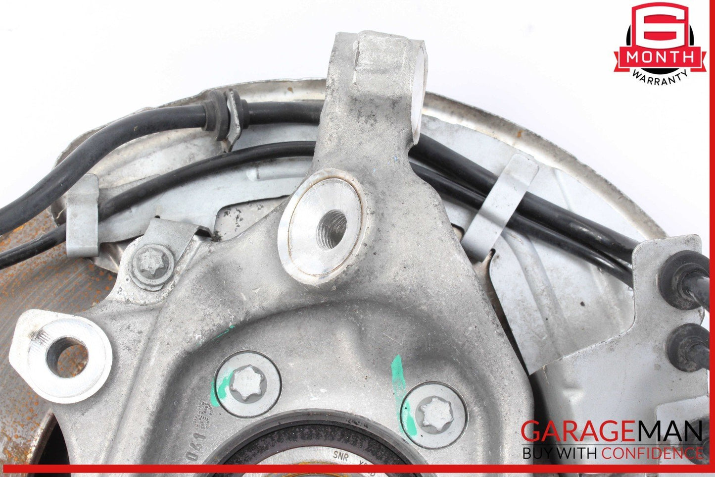 15-20 Mercedes W205 C300 Rear Left Side Wheel Spindle Knuckle w/ Rotor Disc OEM