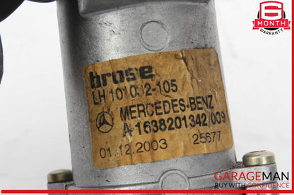 98-05 Mercedes W163 ML500 Rear Left Side Quarter Window Regulator Motor OEM
