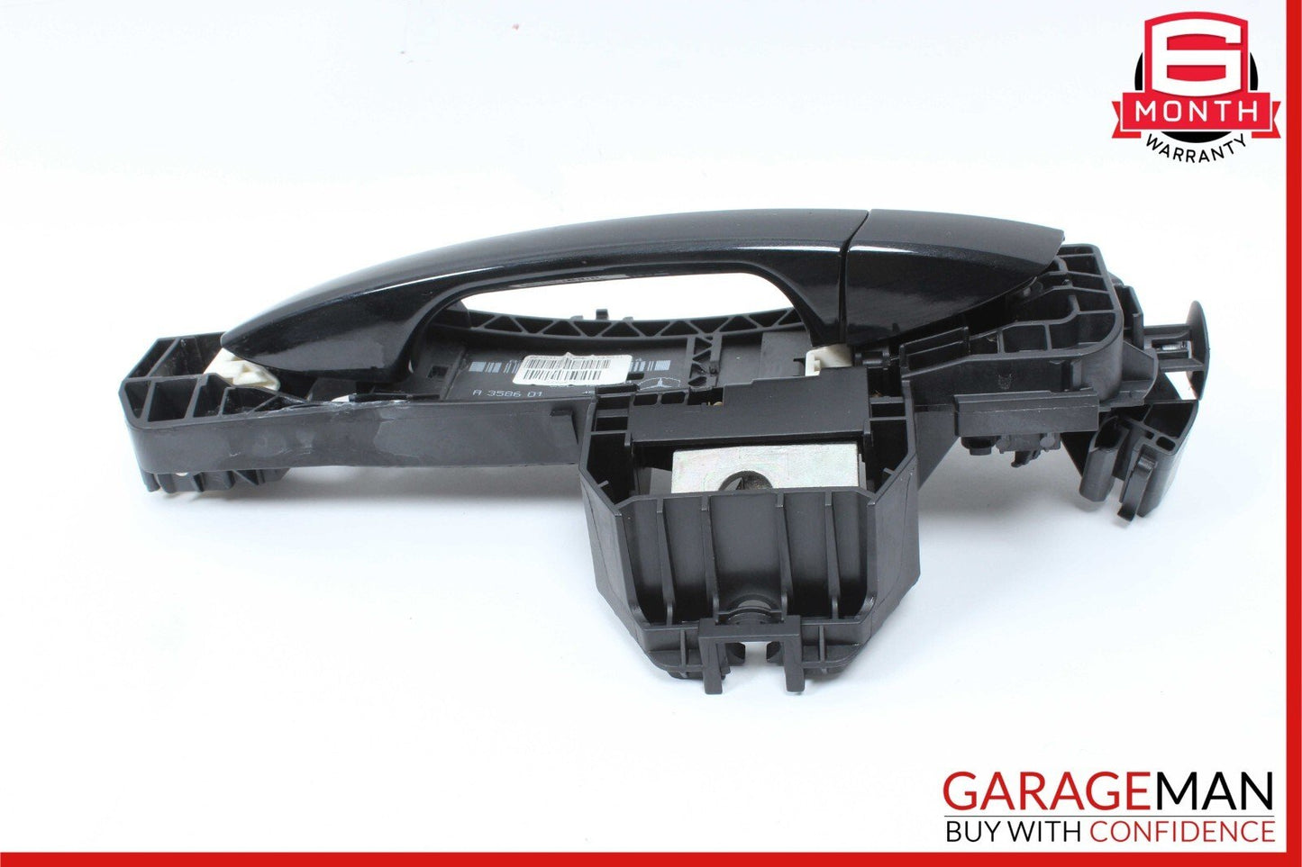 12-14 Mercedes W204 C250 C300 Rear Left Side Exterior Door Handle Black OEM