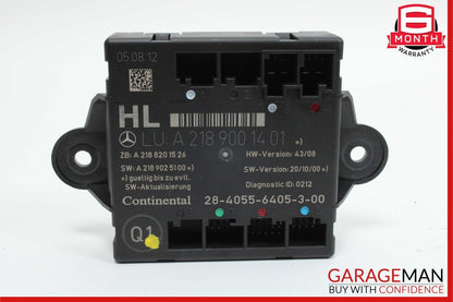 08-18 Mercedes W204 C250 C300 CLS550 Rear Left Side Door Controls Module Unit