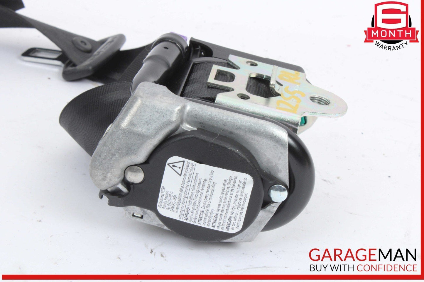 09-17 Audi S5 SQ5 Rear Left or Rear Right Seat Belt Seatbelt Retractor Black OEM