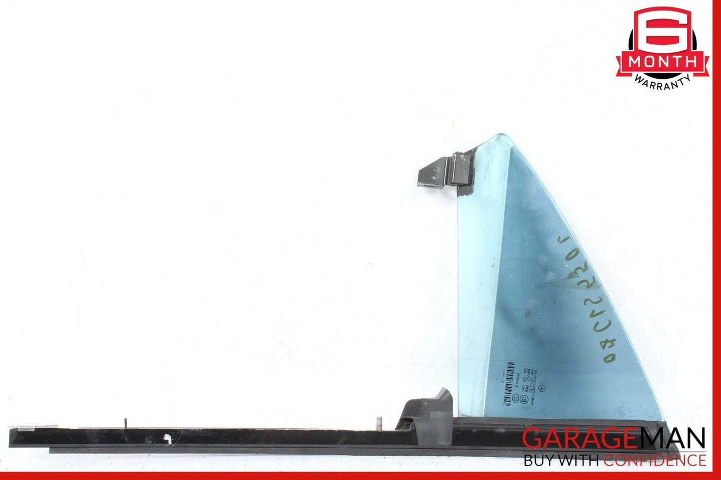 06-11 Mercedes W219 CLS500 CLS63 AMG Rear Left Quarter Door Window Glass OEM