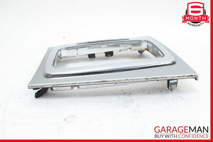 08-14 Mercedes W204 C250 C63 AMG Center Console Shifter Trim Cover Bezel Silver