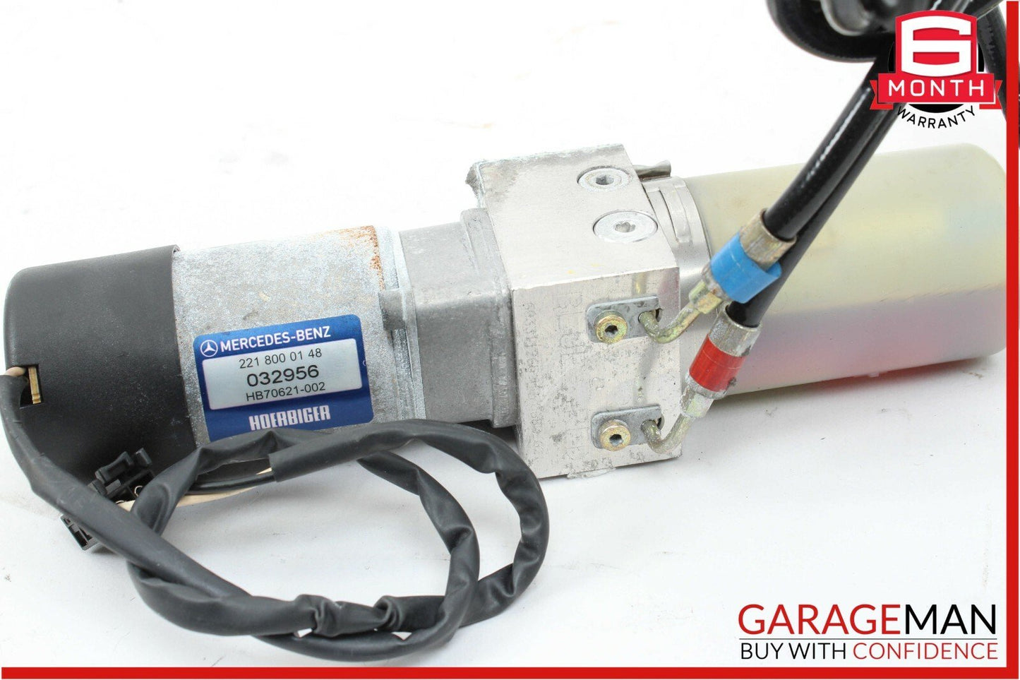 07-13 Mercedes W221 S550 Rear Trunk Locking Hydraulic Pull Down Pump Assembly