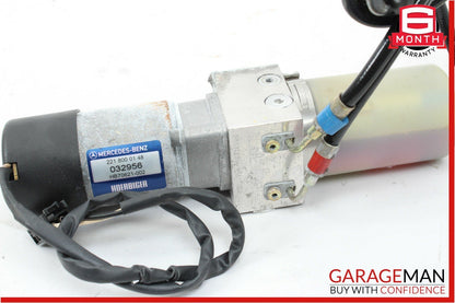 07-13 Mercedes W221 S550 Rear Trunk Locking Hydraulic Pull Down Pump Assembly