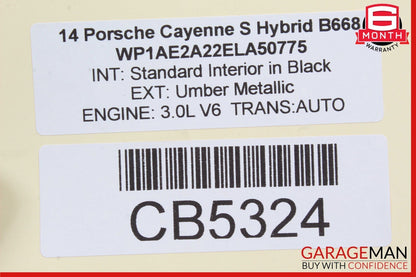 11-17 Porsche Cayenne S 958 Rear View Camera Control Module 7P5907441 OEM