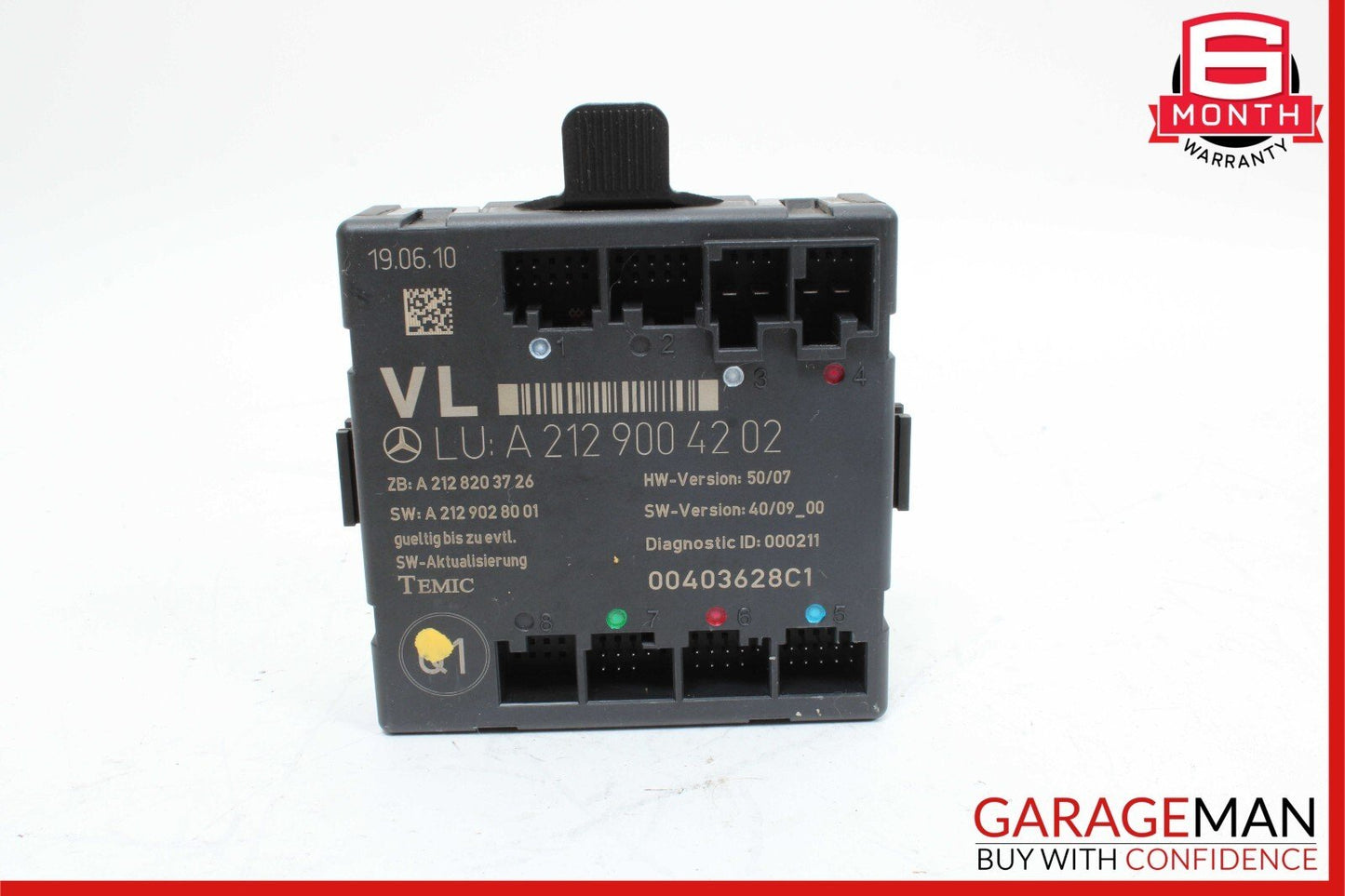 08-18 Mercedes C300 C350 CLS550 E350 Front Left Driver Door Control Module OEM