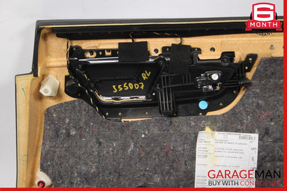 07-09 Mercedes W221 S550 Rear Left Side Interior Door Panel Cover Trim Black