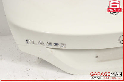 14-19 Mercedes W117 CLA250 CLA180 Rear Trunk Lid Deck Shell Panel OEM