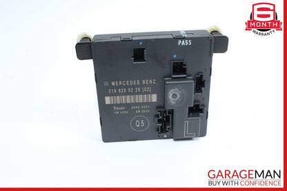 06-11 Mercedes W219 CLS550 Rear Left Door Control Module 2198200226 OEM