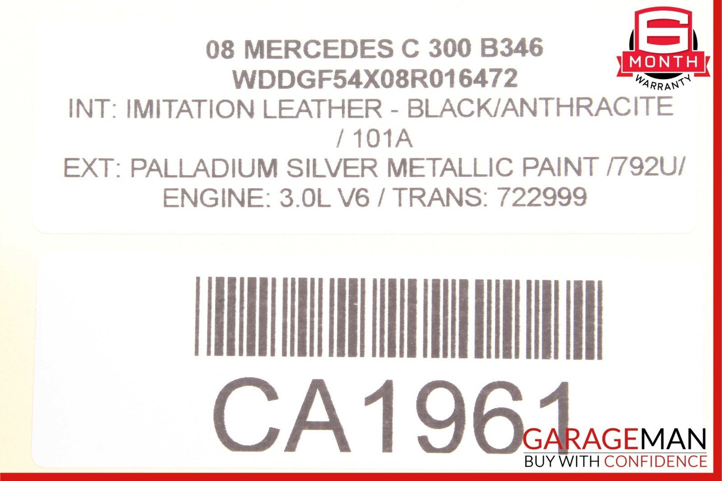 08-14 Mercedes W204 C250 C300 C350 Front Left Driver Side Door Control Module