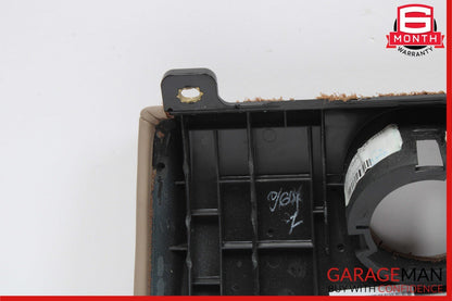 11-17 Porsche Cayenne 958 Front Left Side Dash Trim Cover Panel Brown OEM