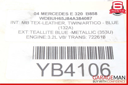 03-11 Mercedes W211 E320 CLS350 Front Right Side Lower Wishbone Control Arm OEM