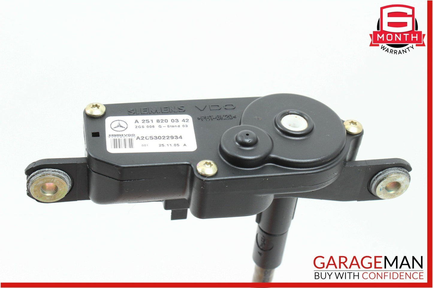 06-12 Mercedes X164 GL450 ML450 Rear Left Quarter Window Regulator Motor OEM