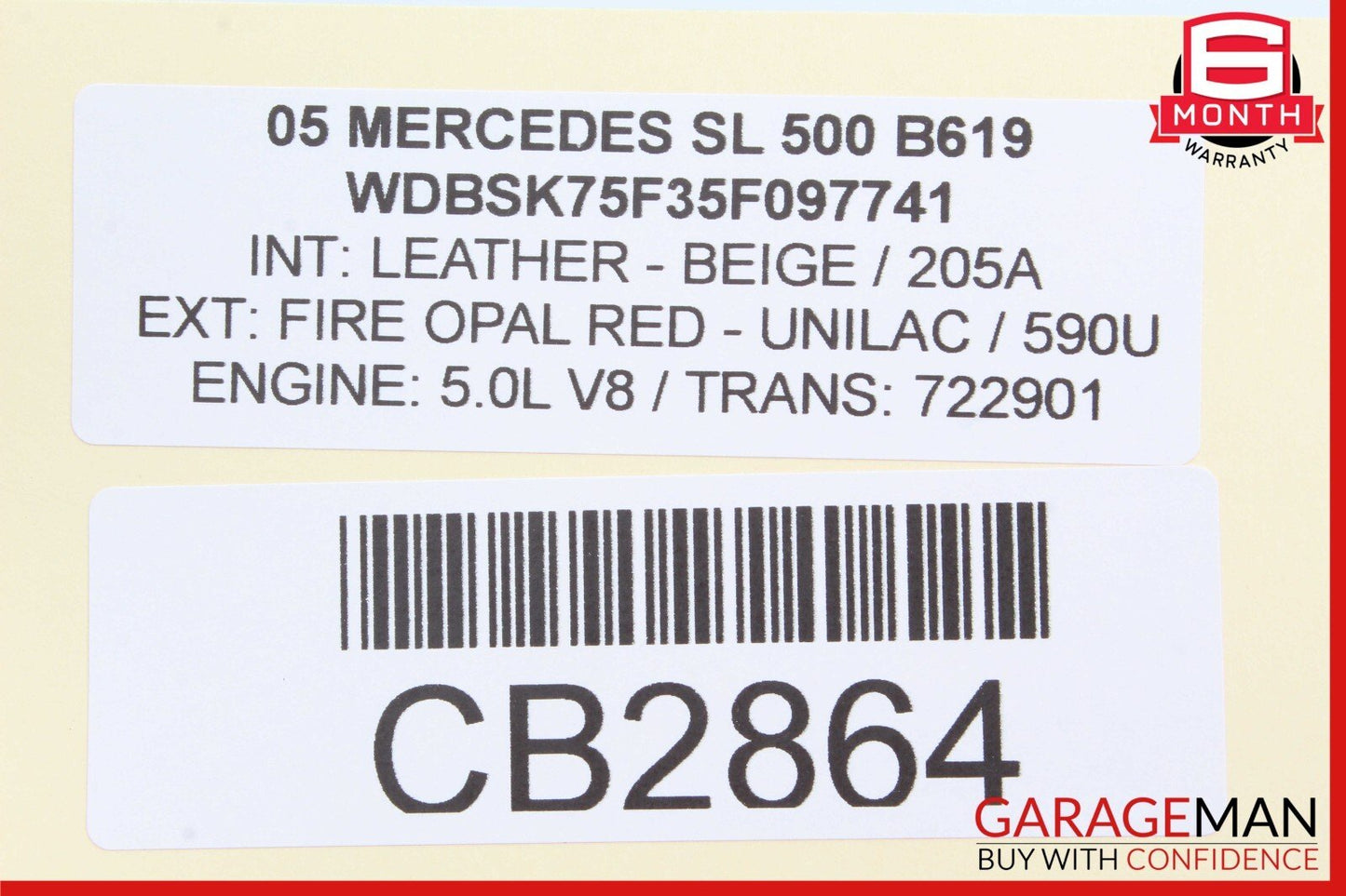 03-12 Mercedes R230 SL550 SL500 SL55 AMG Front Right Side Door Control Module