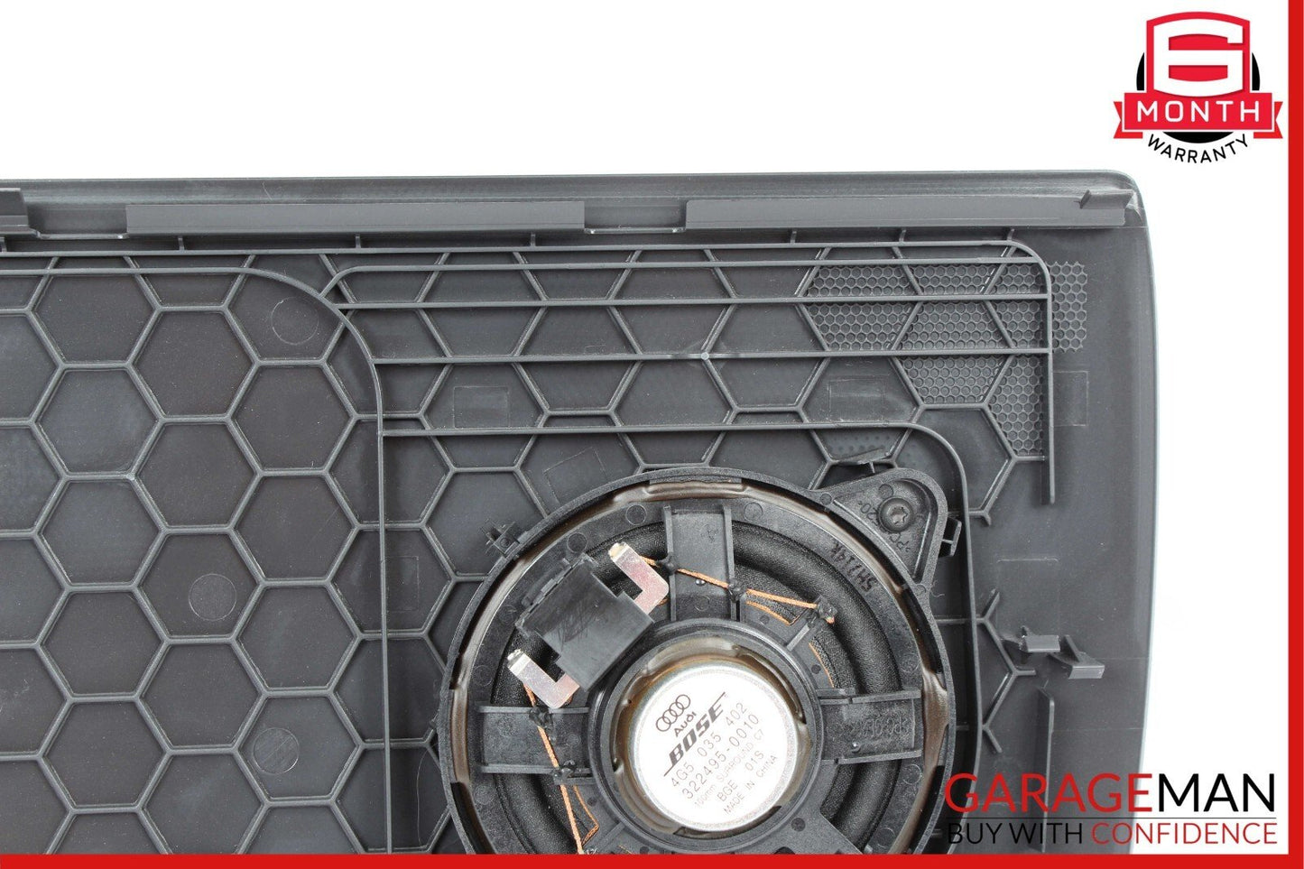 12-18 Audi A6 S6 Rear Right Side Speaker Trim Grille Cover w/Speaker OEM