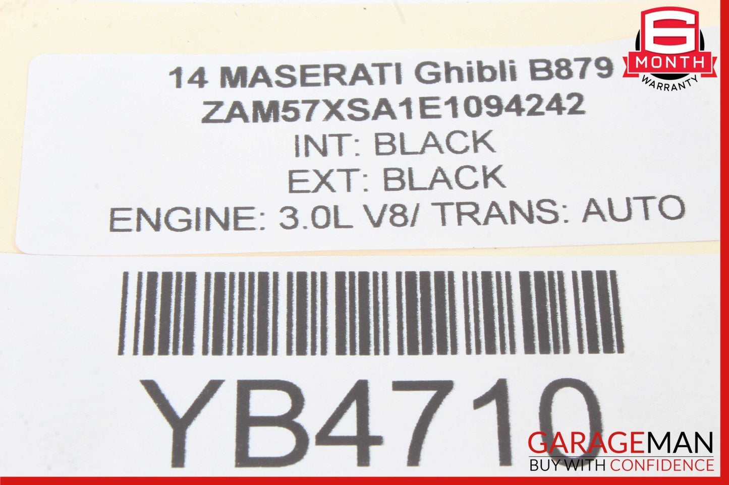 14-17 Maserati Ghibli M157 Rear Sway Bar End Link Stabilizer Rod Bar OEM