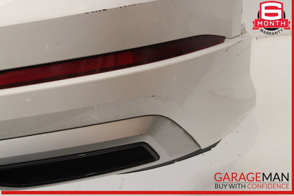 19-21 Audi Q3 Rear Bumper Panel Cover Assembly White OEM