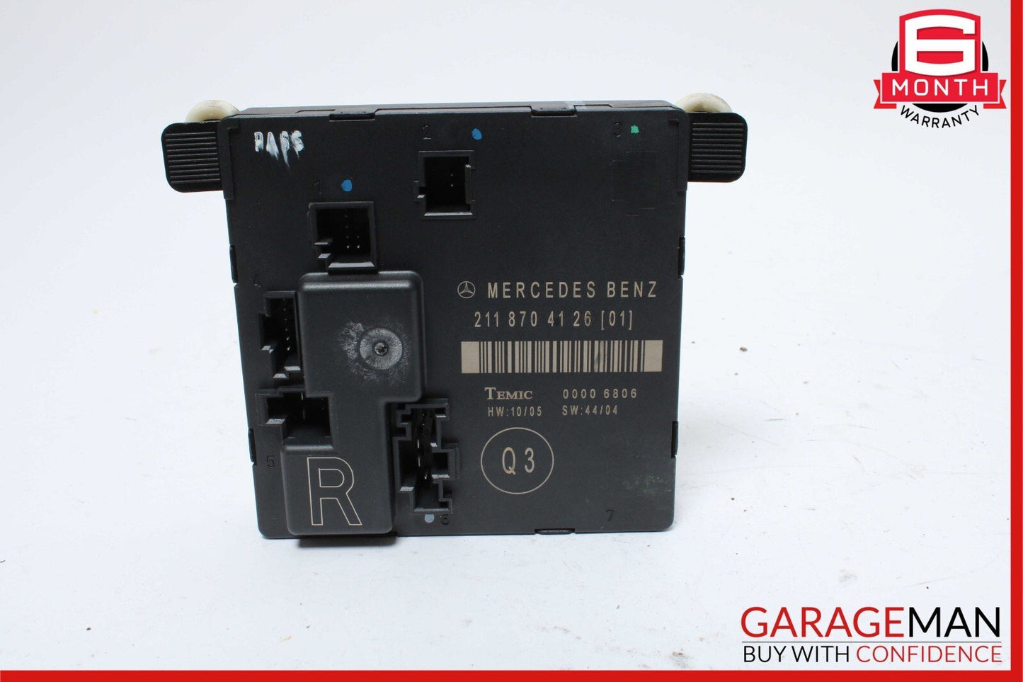 03-09 Mercedes W211 E350 E500 E550 Door Control Module Rear Right Side OEM
