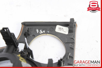 10-16 Porsche Panamera 970 Left Dash Ignition Trim Cover Panel Bezel Wood