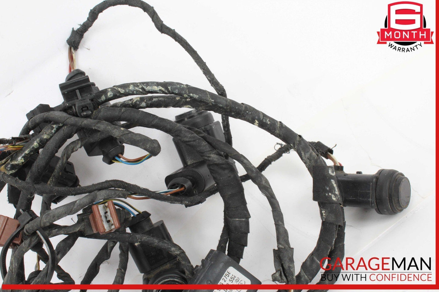 03-08 Bentley Continental GTC Rear Bumper Parking Sensor Wire Harness PDC OEM