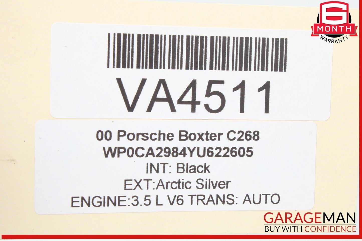 97-05 Porsche Boxster 986 Front Side Suspension Trailing Control Arm OEM