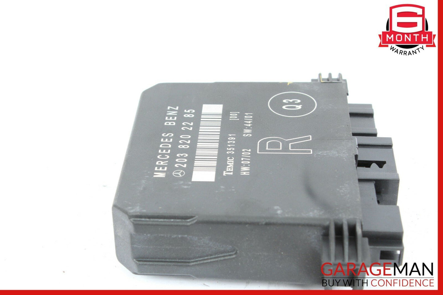 01-07 Mercedes W203 C55 AMG C230 Rear Right Side Door Control Module Unit OEM