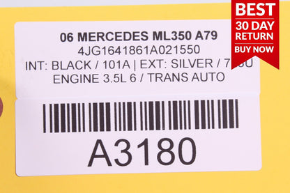 06-12 MERCEDES W164 ML350 FRONT RIGHT PASSENGER SIDE DOOR CONTROL MODULE A79 OEM